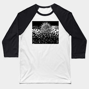 Animal Print Cheetah and Silver Medallion Baseball T-Shirt